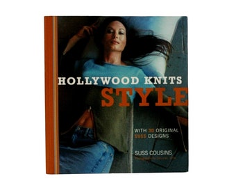 Hollywood Knits Style Knitting Book Suss Cousins 2007 Paperback Stewat Tabori & Chang, Pub.