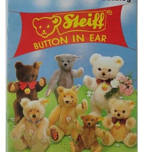 Steiff The Great Steiff Bear Catalog 1985 Printed in Germany