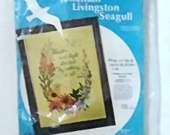 Paragon crewel embroidery kit Jonathan Livingston Seagull Freedom and Flight Sampler Georgia Ball