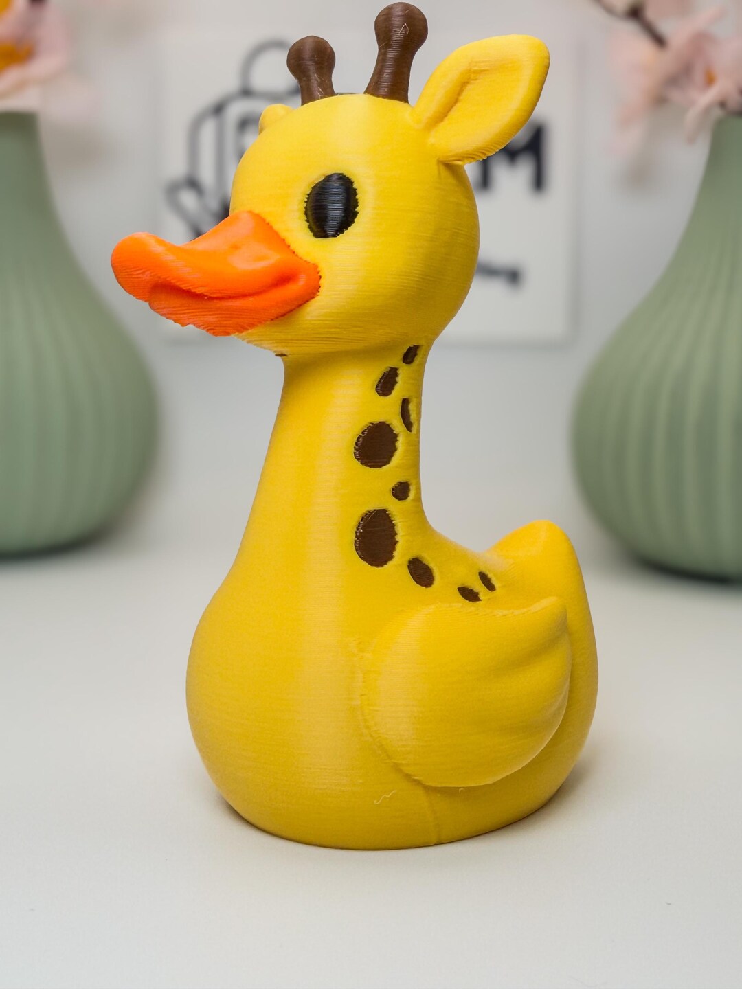 Giraffe Duck - 3D Printed - Cruise Duck - Collectibles - Etsy