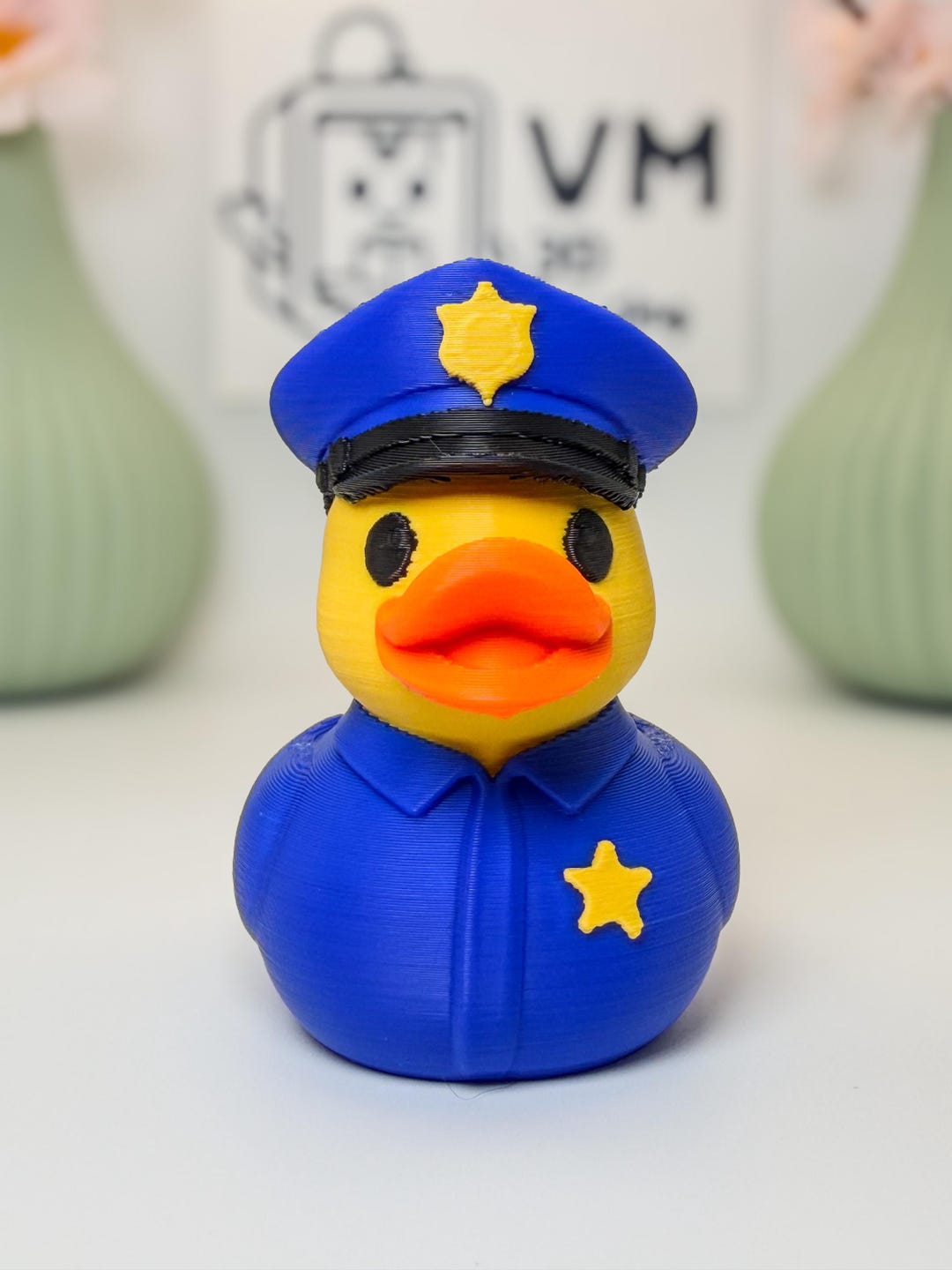 Cop Officer Duck - 3D Printed - Cruise Duck - Collectibles - Etsy
