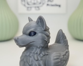 Wolf Duck - 3D Printed - Cruise Duck - Collectibles