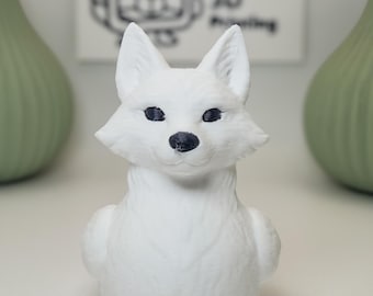 Artic Fox Duck - 3D Printed - Cruise Duck - Collectibles