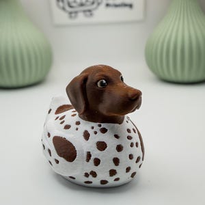 German Shorthaired Pointer Dog Duck - 3D Printed - Cruise Duck - Collectibles