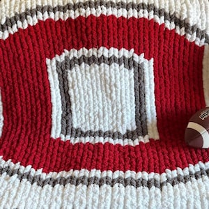 Ohio state Buckeyes graph pattern