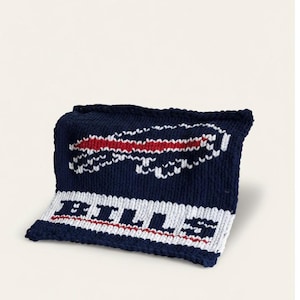 Patrón de punto de dedos de los Buffalo Bills