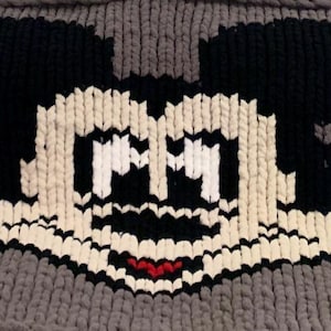 Mickeys face graphic pattern