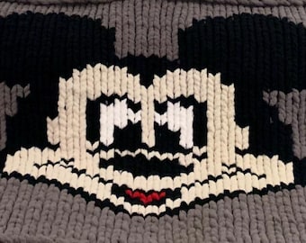 Motif graphique tête de Mickey