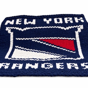 Vingerbreipatroon New York Rangers
