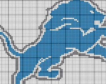 Motif graphique des DetroitLions