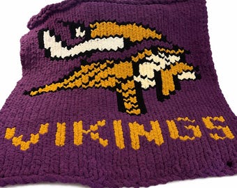Motif graphique des Vikings du Minnesota