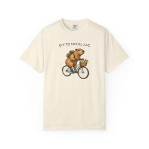 Speech Therapist Tee, SLP Communication Therapist Capybara AAC Modeling Shirt, Gift for Speech Language Pathologist image 6