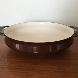 Jens Quistgaard Dansk Kobenstyle Brown Paella Pan