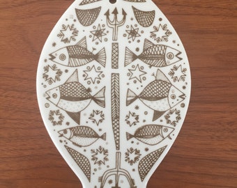 Porsgrund Norwegian Fish Trivet