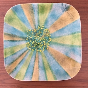 Vintage Mid Century Bovano Enamel on Copper Plate