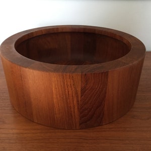 Dansk Teak Salad Bowl