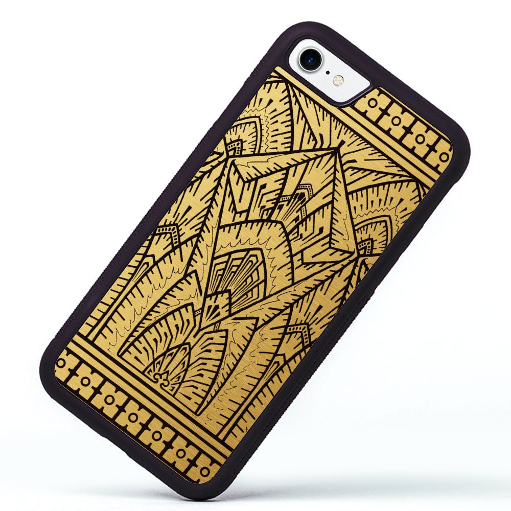 Art Deco iPhone Case Empire Gold and Black Design fits iPhone Etsy