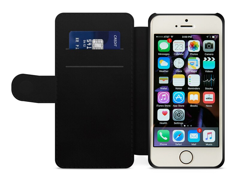 Art Deco Aphrodite iPhone Wallet Case Roaring 20/'s inspired iPhone case with Card Slots iPhone 12 iPhone SE Stand and Magnetic Clasp