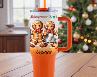Personalized Baking Spirits Bright Tumbler with Handle