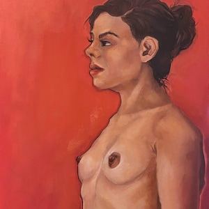 Cherry Bomb, Original Oil Painting