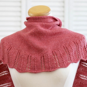 KNITTING PATTERN, The Ethel Shawl