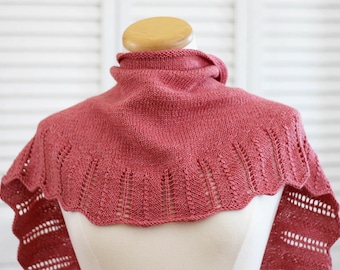 KNITTING PATTERN, The Ethel Shawl