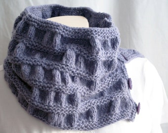 KNITTING PATTERN, The Duet Cowl (2 patterns)