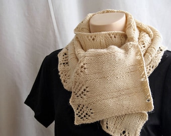 KNITTING PATTERN, Early Fall Scarf