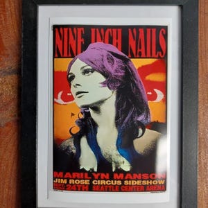 Marilyn Manson Poster - Etsy