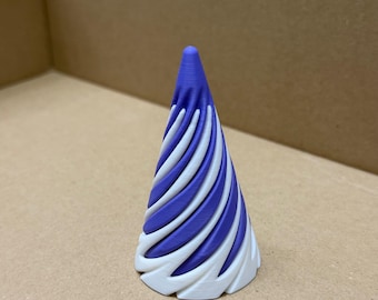 Cone Espiral Anti-Stress – Brinquedo de Mesa Satisfatório e Aliviador de Estresse