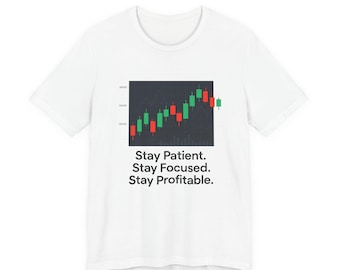 Candlestick Chart Graphic Tee | Trader Gift