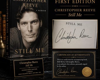 Firmado por Christopher Reeve, Still Me, 1.ª edición, tapa dura, casi perfecto.
