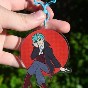 Vampires SMP Keychains // 3.5" Acrylic Double-sided // Owen and Scott image 3