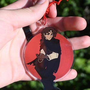 Vampires SMP Keychains // 3.5" Acrylic Double-sided // Owen and Scott image 5
