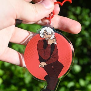 Vampires SMP Keychains // 3.5" Acrylic Double-sided // Owen and Scott image 4