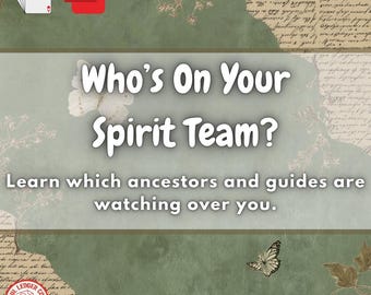 Spirit Guide / Ancestor Reading · Up to 3 Guides Identified