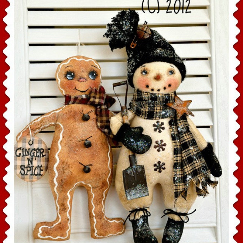 Gingerbread Pattern - Etsy