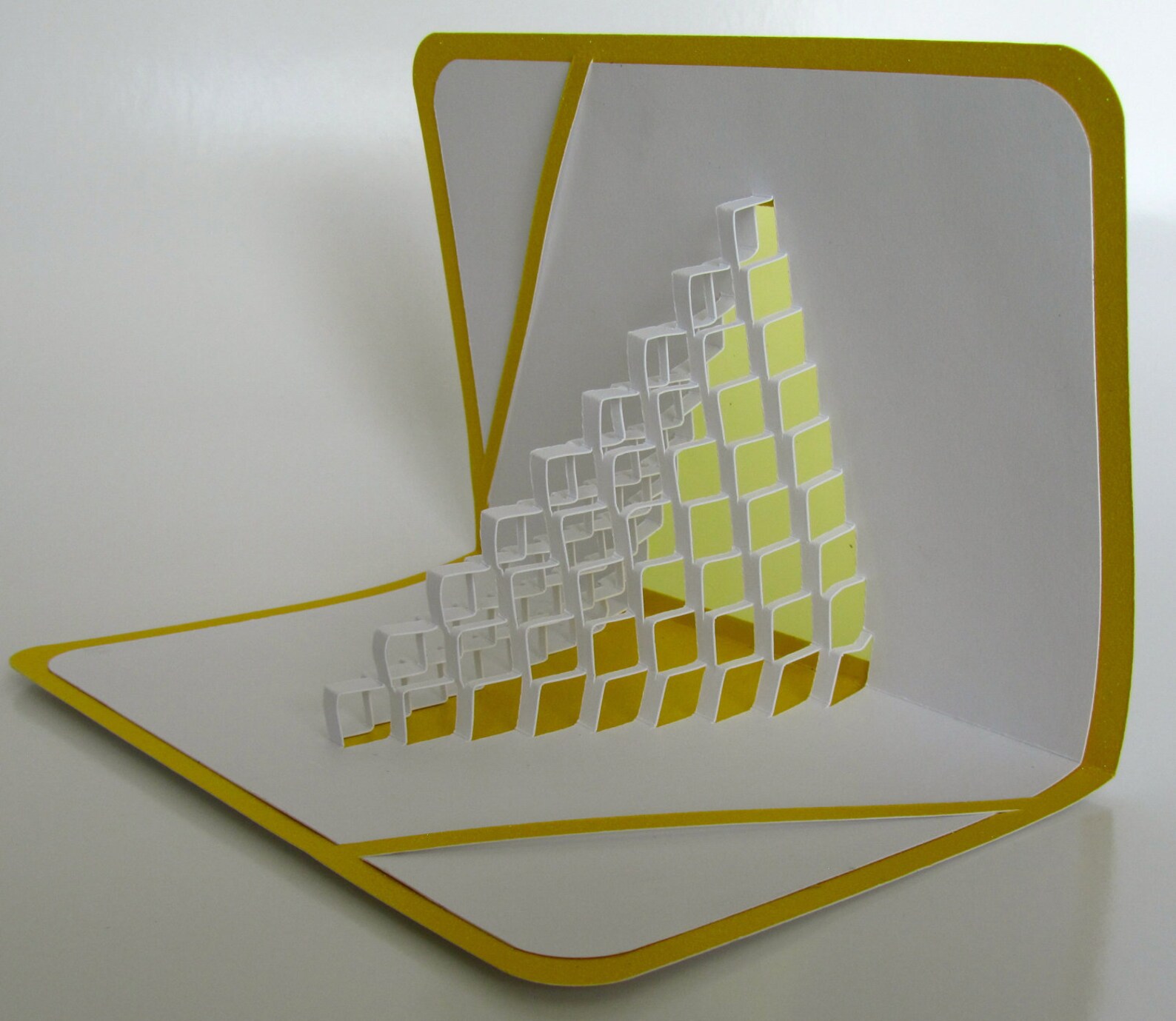3d Pop Up Card Of Stairs 2 Love Geometric Intricate Cuts Of Etsy 3d Pop Up Card Of Stairs 2 Love Geometric Intricate Cuts Of Etsy