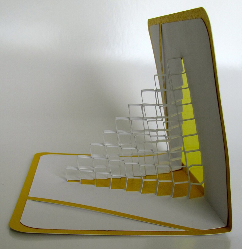 3d Pop Up Card Of Stairs 2 Love Geometric Intricate Cuts Of Etsy 3d Pop Up Card Of Stairs 2 Love Geometric Intricate Cuts Of Etsy