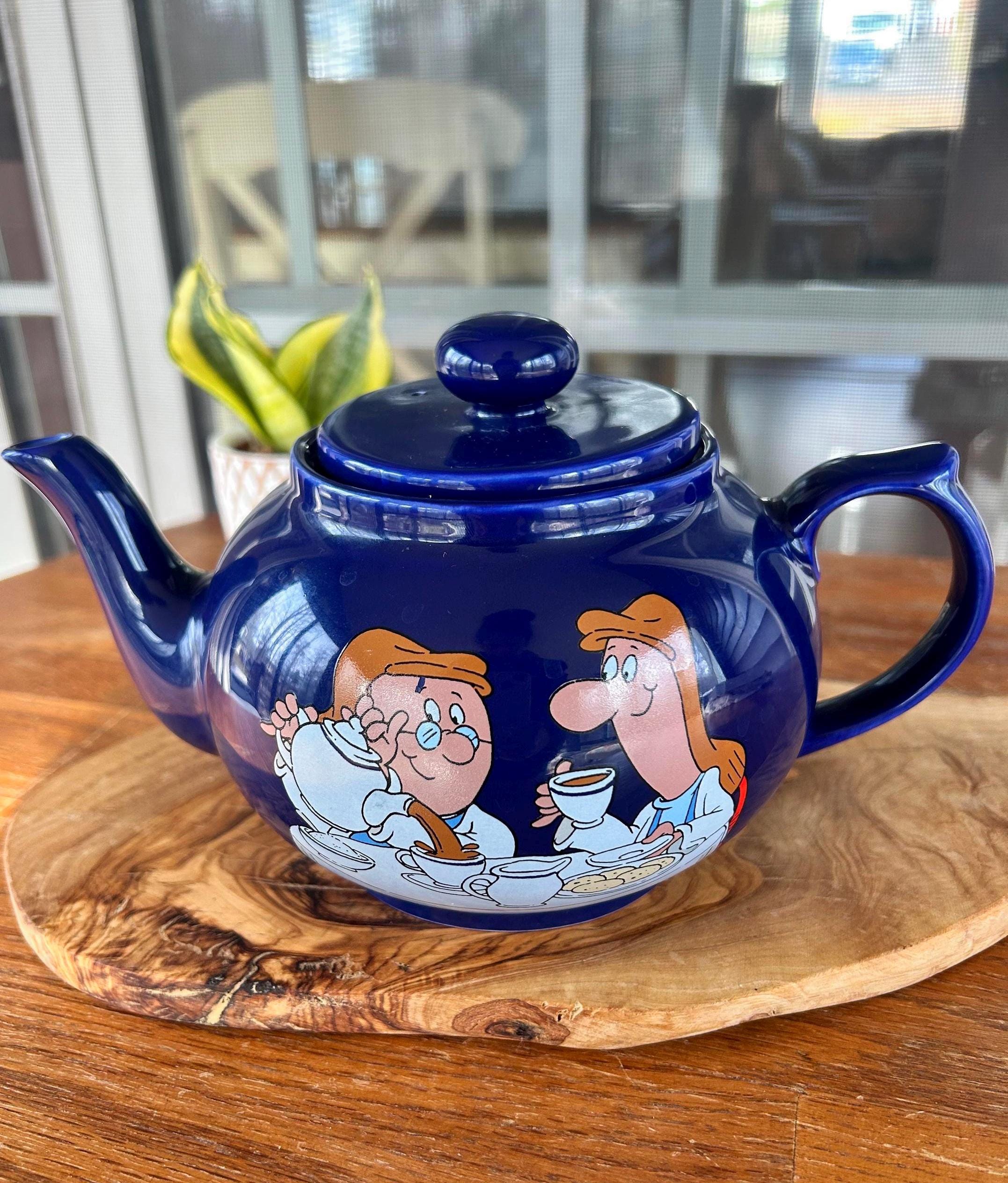 Tetley Tea Pot - Etsy