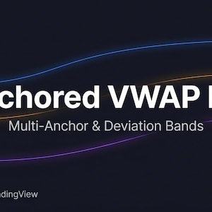 Anchored VWAP Pro — Multi-Anchor & Deviation Bands | TradingView Pine Script Indicator