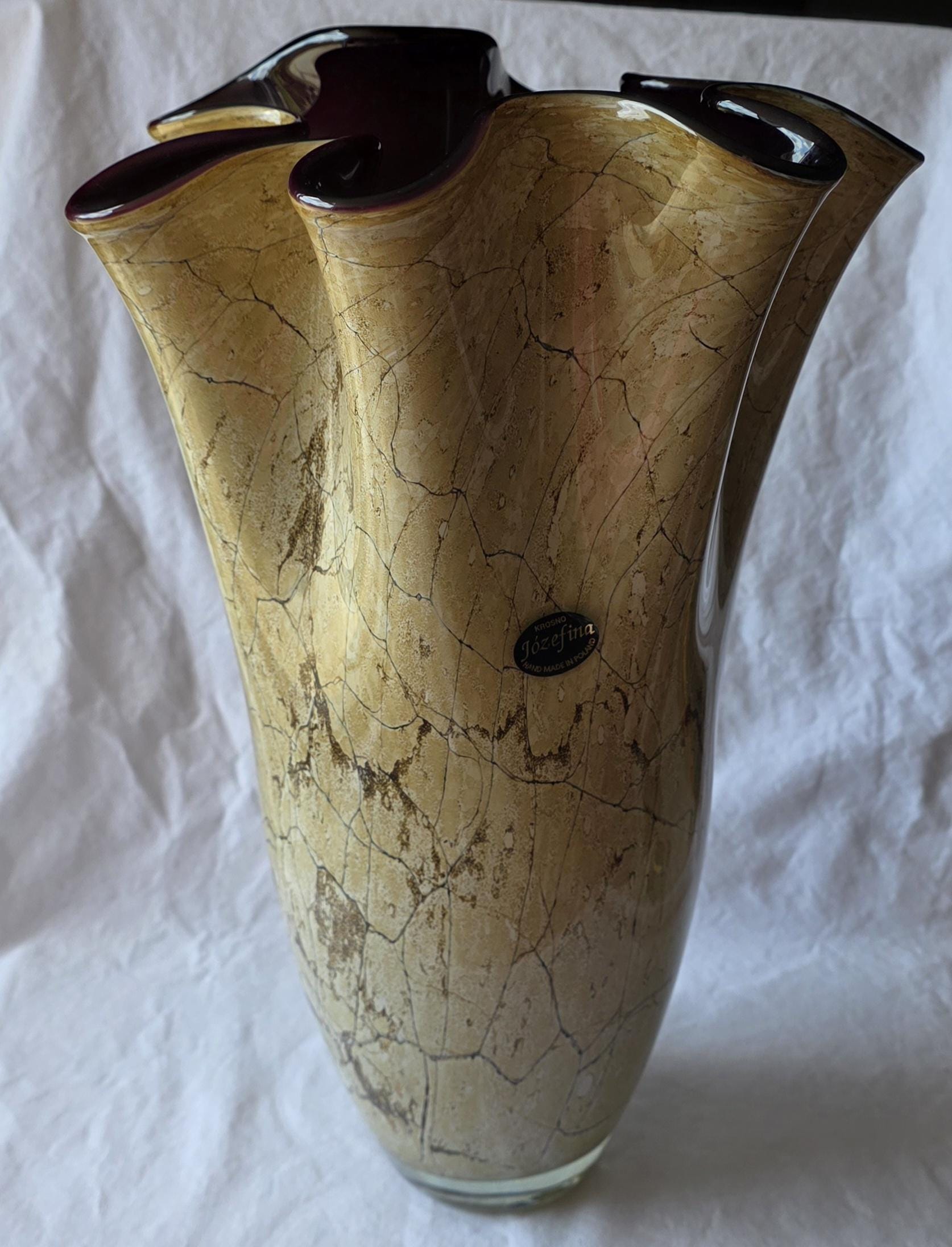 Krosno glass vase - Etsy 日本