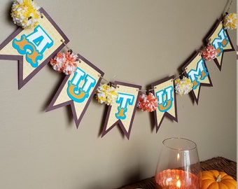 秋のバナーキット SVG、DXF、PDF、スタジオデジタルカットファイル