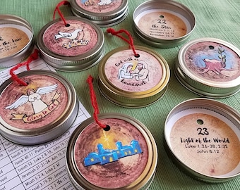 ジェシーツリーのオーナメントを自分で作る（PDF印刷可能）