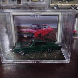 1966 Dodge Ladegerät, klassisches amerikanisches Muskelauto, Schreibtischschattenbox