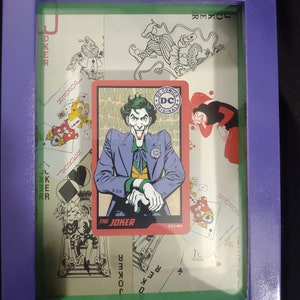 One of a kind Joker shadow box