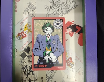 One of a kind Joker shadow box