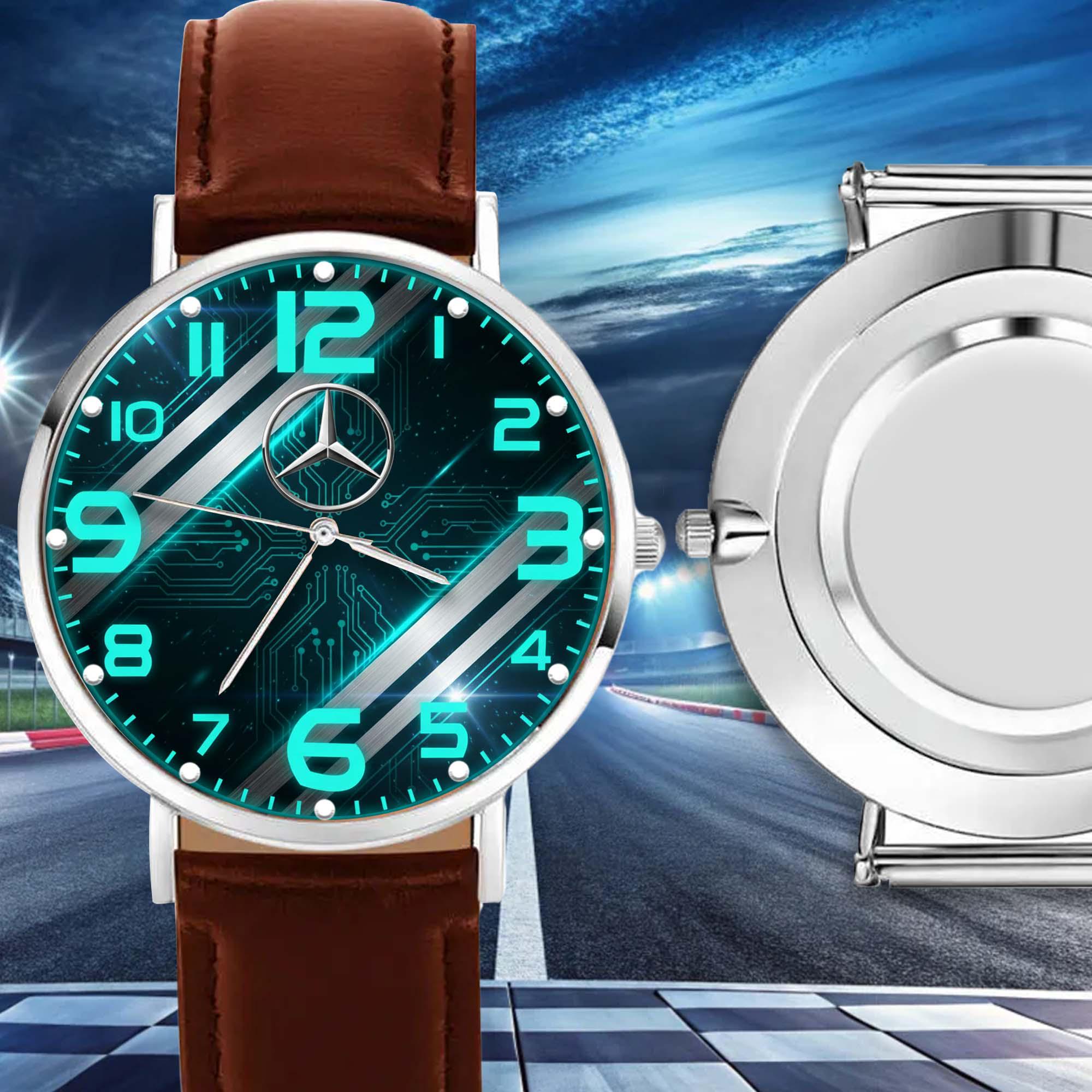 Designer $500 Mercedes Benz Classic Car Wheel Rim Watch Mercedes Benz Wrist Watch - Etsy main image 4