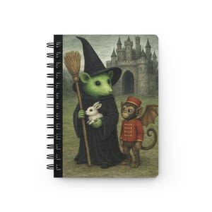 The Wicked Witch - Possum Spiral Bound Journal