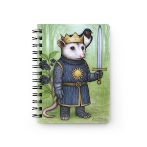 Arthur the Possum King of the Britains (camiseta de visitante) - Cuaderno de espiral / Monty Python